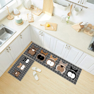 （Last Day Promotion - 50% OFF!!!）🔥2021 latest 3D Kitchen Printed Non-Slip Carpet【Buy One Get One Free】