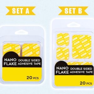 NANO FLAKE DOUBLE SIDED ADHESIVE TAPE