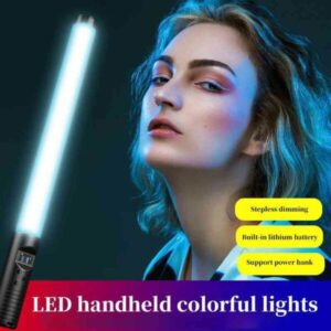 RGB Colorful LED Stick Fill Light Handheld 20W 3000K LED Flash Light