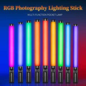 RGB Colorful LED Stick Fill Light Handheld 20W 3000K LED Flash Light