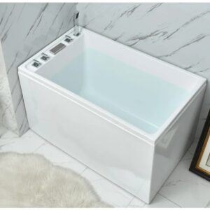 Square Freestanding Sitting Bathtub