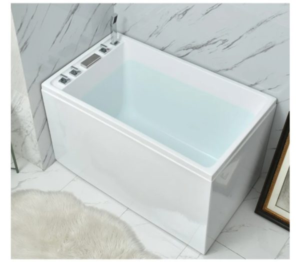 Square Freestanding Sitting Bathtub