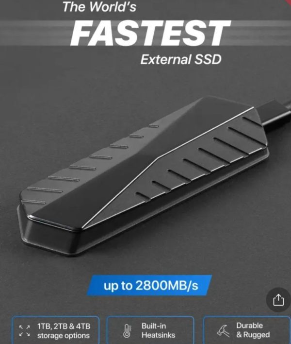 World’s Fastest External SSD