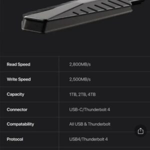 World’s Fastest External SSD