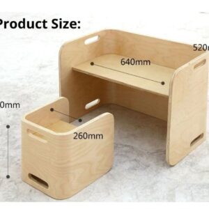 Wooden DIY Desk Set