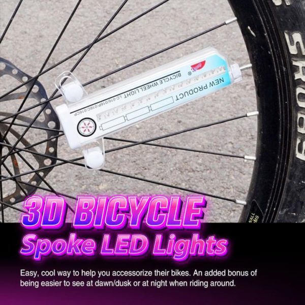 50% OFF!-3D BICYCLE SPOKE LED LIGHTS