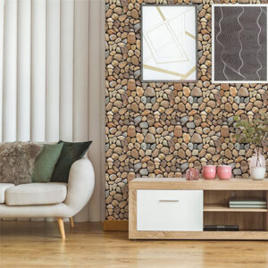 Stones3DWallpaper, three-dimensional sticker wallpaper, in imitation stone