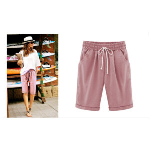 21ss Elastic Waist Casual Comfy Summer Shorts