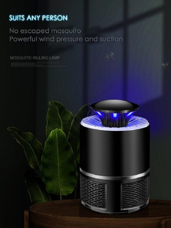 Mosquitoes Eliminator For Indoor And Outdoor With LED Light Noiseless And Nontoxic