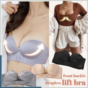 🔥BUY 2 SAVE $10🔥Strapless Front Buckle Lift Bra