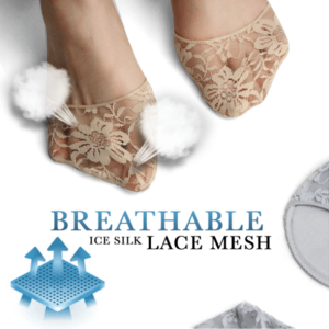 Ice Silk Lace Sock Pad