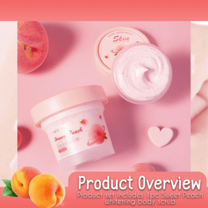 Sweet Peachy Whitening Body Scrub