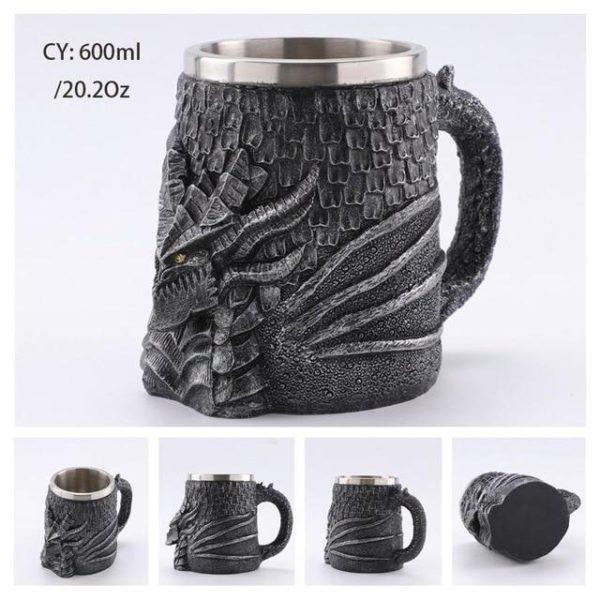 Necromancer Skull Mug