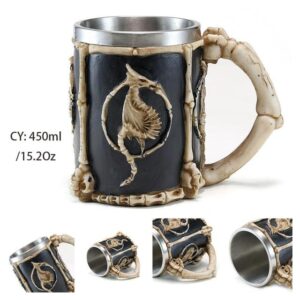 Necromancer Skull Mug