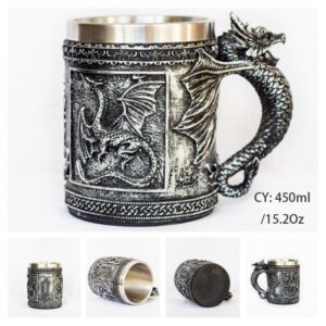 Necromancer Skull Mug