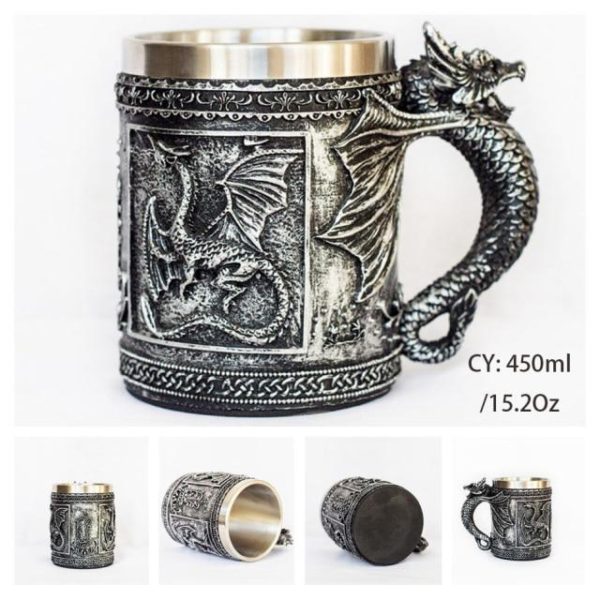 Necromancer Skull Mug