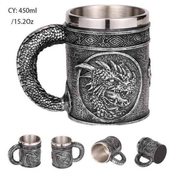 Necromancer Skull Mug