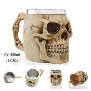 Necromancer Skull Mug