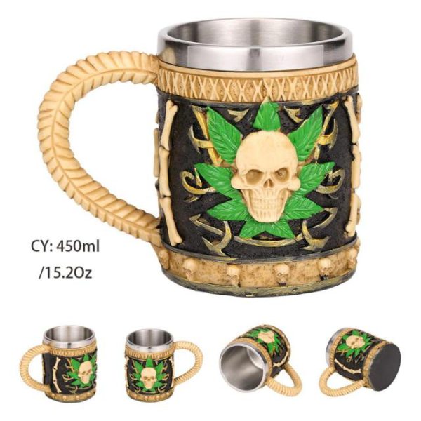 Necromancer Skull Mug