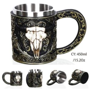 Necromancer Skull Mug