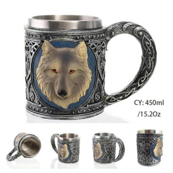 Necromancer Skull Mug