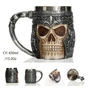 Necromancer Skull Mug