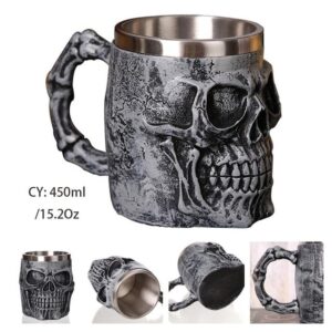 Necromancer Skull Mug