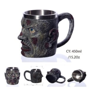 Necromancer Skull Mug