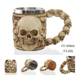 Necromancer Skull Mug