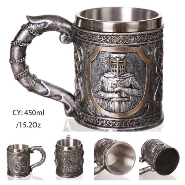 Necromancer Skull Mug