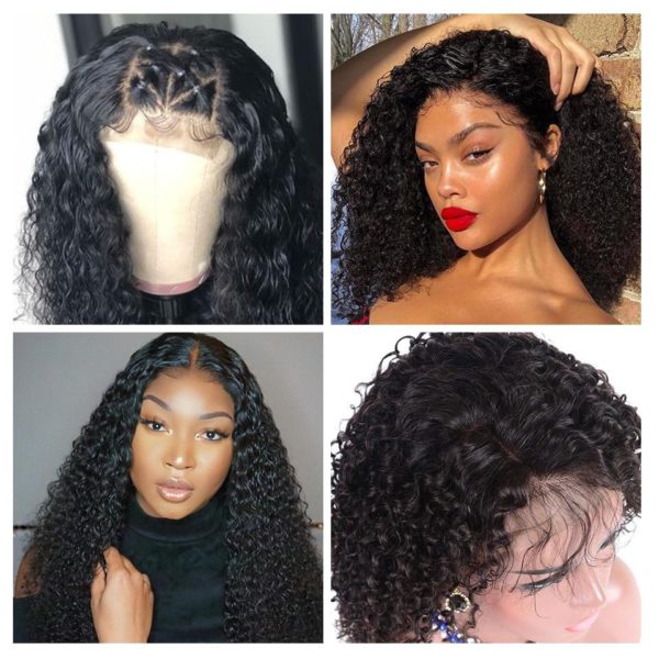 Natural Looking Bob Curly Lace Wig