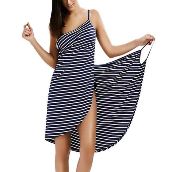 Striped Beach Towel Sundress