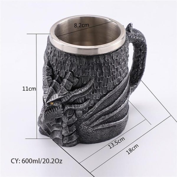 Necromancer Skull Mug