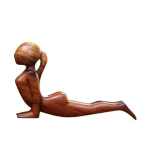 Yoga Body Figure Sculture Wood