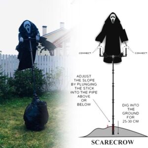 Ghostface Scream ScareCrow