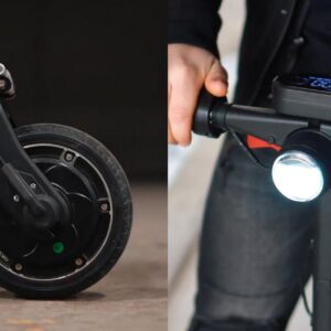 The Folding E-Bike Collapses Down To Fit In Your Backpack