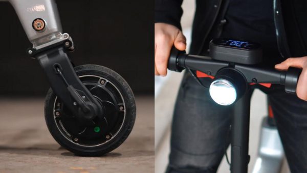 The Folding E-Bike Collapses Down To Fit In Your Backpack