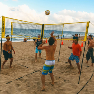 (🔥Summer Hot Sale - 50% OFF) Cross Volleyball Net, Set Up Within Minutes In Sand, Grass, Or Indoors