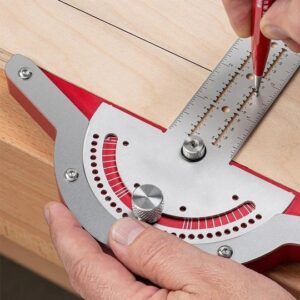 (FATHER'S DAY HOT SALE - SAVE 50% OFF) Adjustable Woodworkers Edge Rule