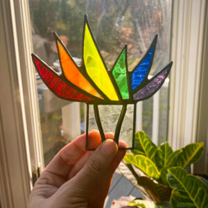 Suncatcher Stained Agave Plante-Buy More Save More