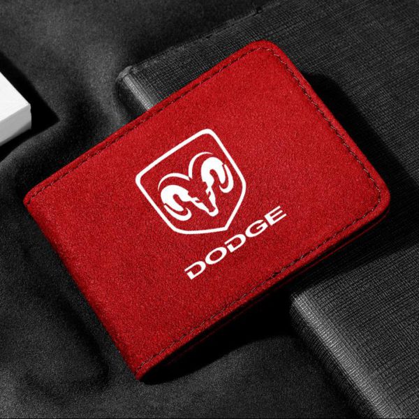 Car Driving License High-end Suede Storage Bag