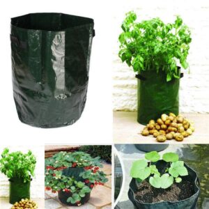 30L Large Capacity Potato Grow Planter PE Container Bag Pouch Tomato Vegetables Garden Outdoor