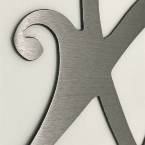 Infinity heart - Steel wall decor Metal Wall art