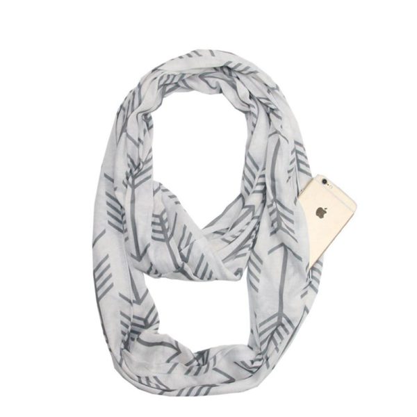 IScarf Multi-Way Infinity Scarf With Pocket