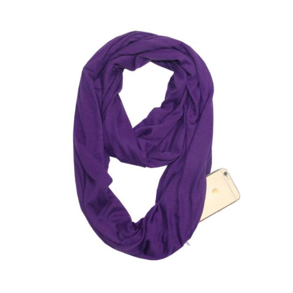 IScarf Multi-Way Infinity Scarf With Pocket