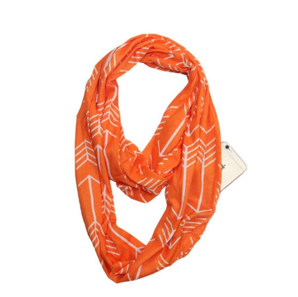 IScarf Multi-Way Infinity Scarf With Pocket