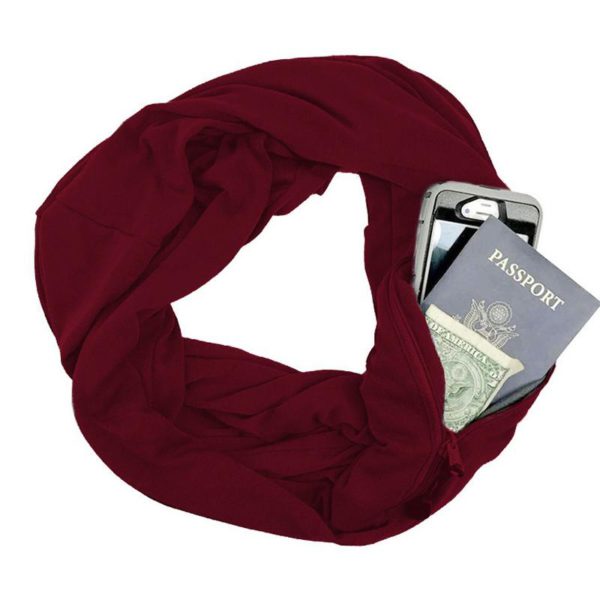 IScarf Multi-Way Infinity Scarf With Pocket