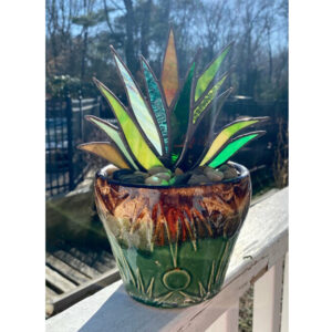 Suncatcher Stained Agave Plante-Buy More Save More