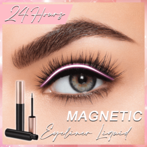 Next Level Magnetic Eyelashes and Eyeliner Set (3 Pairs Set)