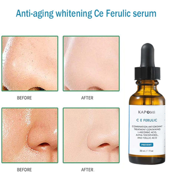 Buy 1 Get 1 Free💖KAPOMI CE™2021 New Anti-Aging Whitening Ce Ferulic Serum